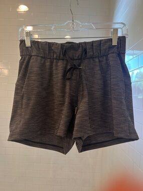 Lululemon Like New- Women’s Stretch Drawstring Active Shorts - Charcoal